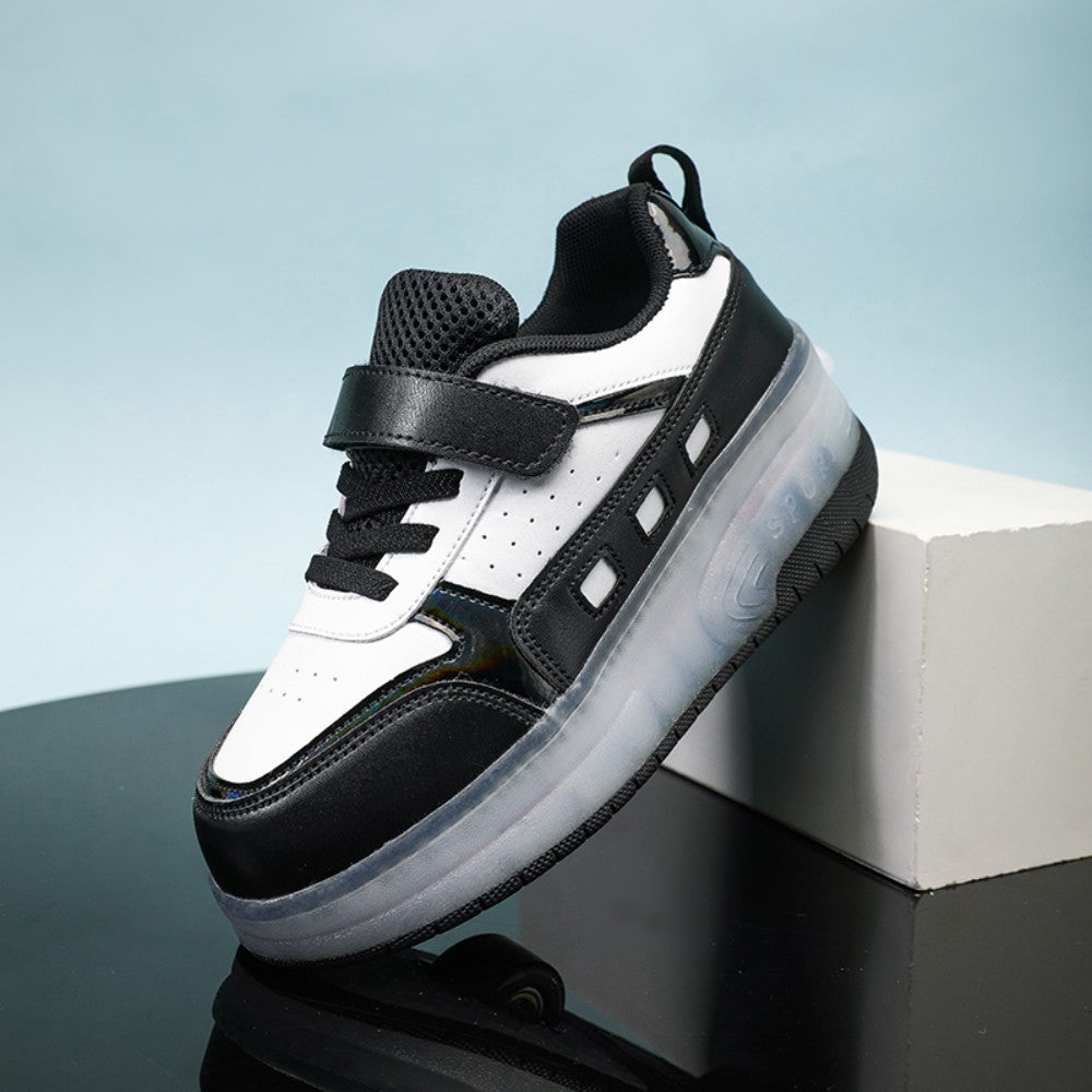 Kinder LED Leucht-Skateschuhe – Coole Fahrt