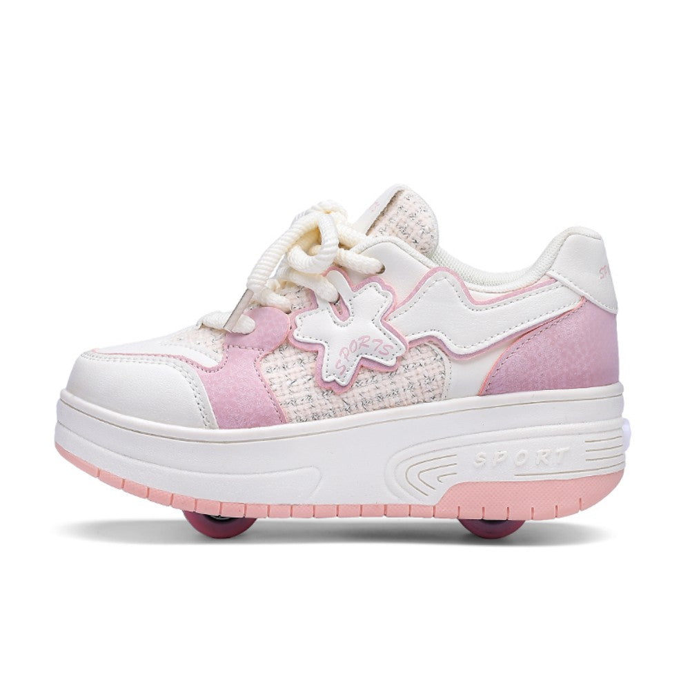 Kinder-Rollschuhe - Coole Gleitbewegung