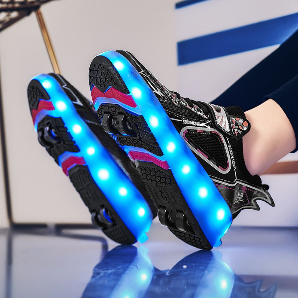 Genieße den Fahrspaß ，Modische Kinder-Rollschuhe