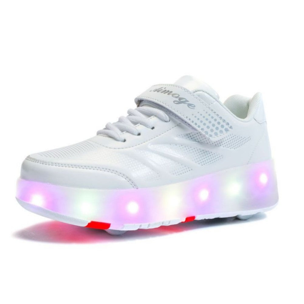 Kinder-Rollschuhe mit versteckten Rädern