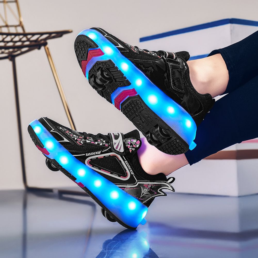 Genieße den Fahrspaß ，Modische Kinder-Rollschuhe