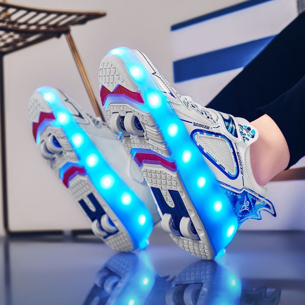 Genieße den Fahrspaß ，Modische Kinder-Rollschuhe