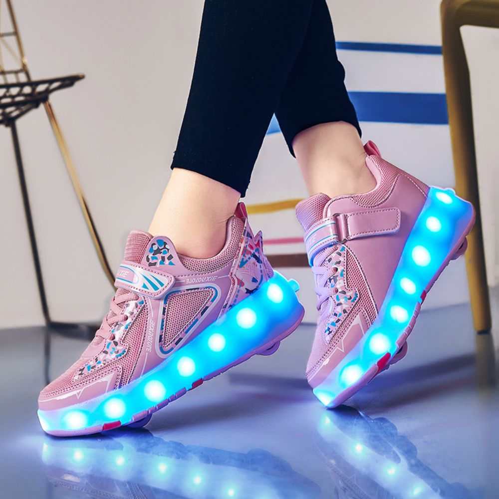 Genieße den Fahrspaß ，Modische Kinder-Rollschuhe