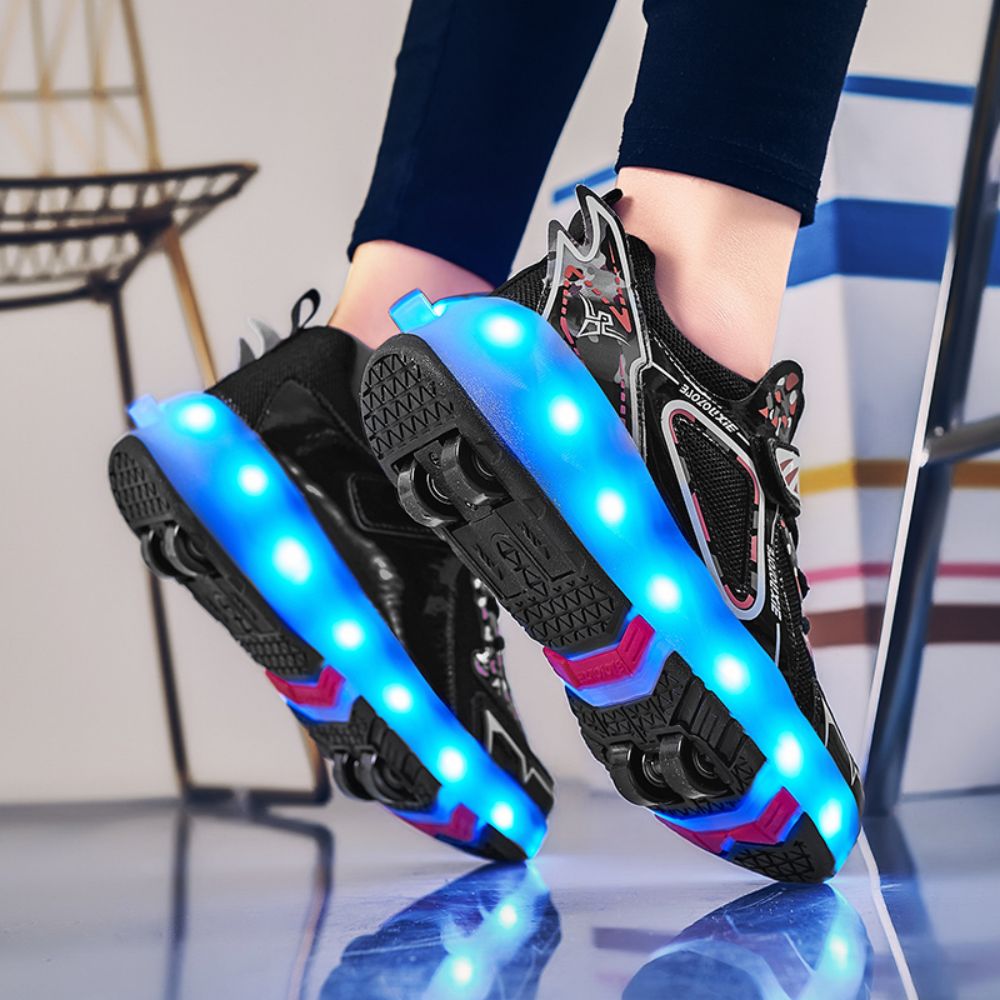 Genieße den Fahrspaß ，Modische Kinder-Rollschuhe