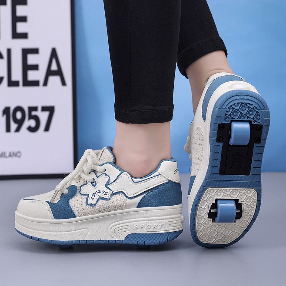Kinder Rollschuhe - Versteckte Rollen