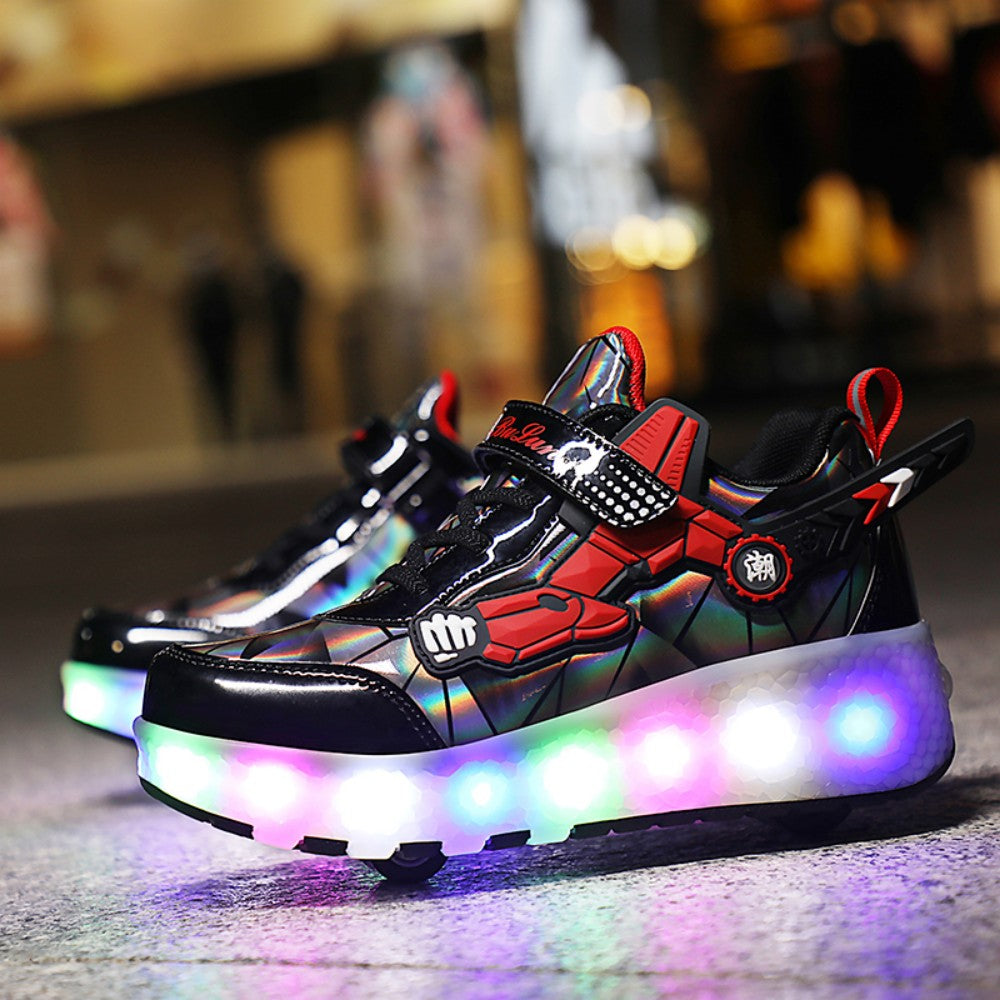 Kinder Skateschuhe - LED Leuchten