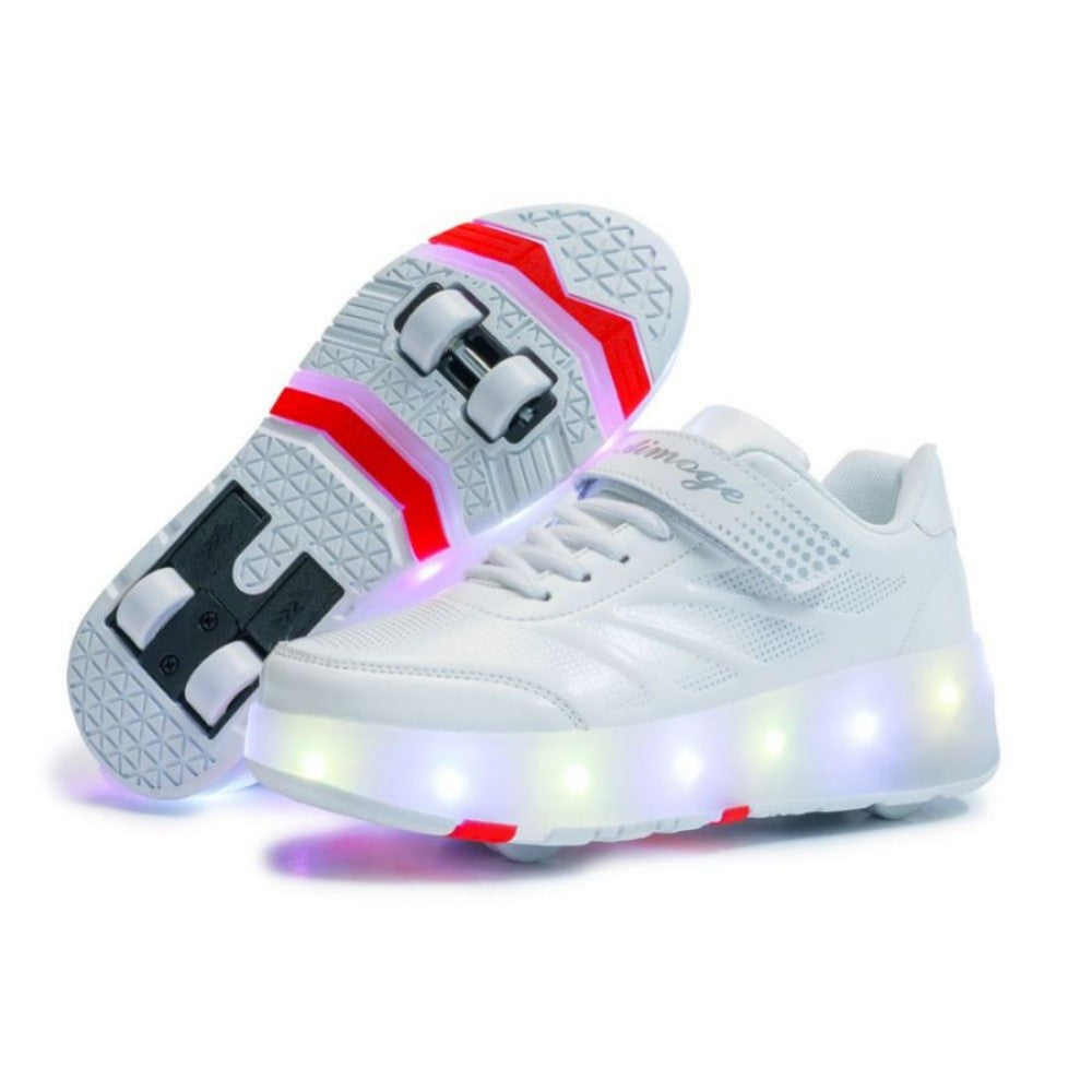Kinder-Rollschuhe mit versteckten Rädern
