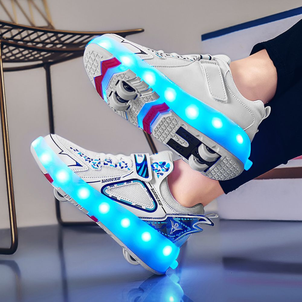 Genieße den Fahrspaß ，Modische Kinder-Rollschuhe
