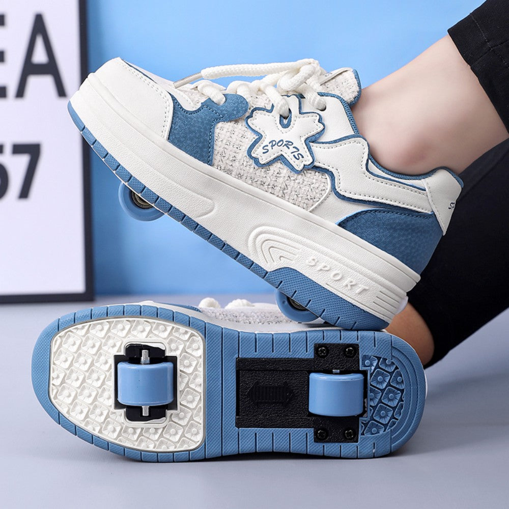 Kinder Rollschuhe - Versteckte Rollen
