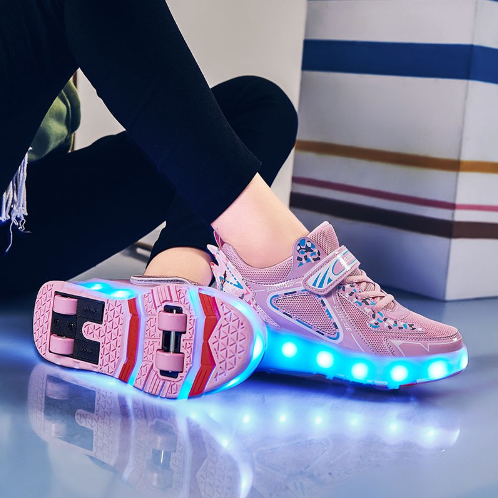 Genieße den Fahrspaß ，Modische Kinder-Rollschuhe