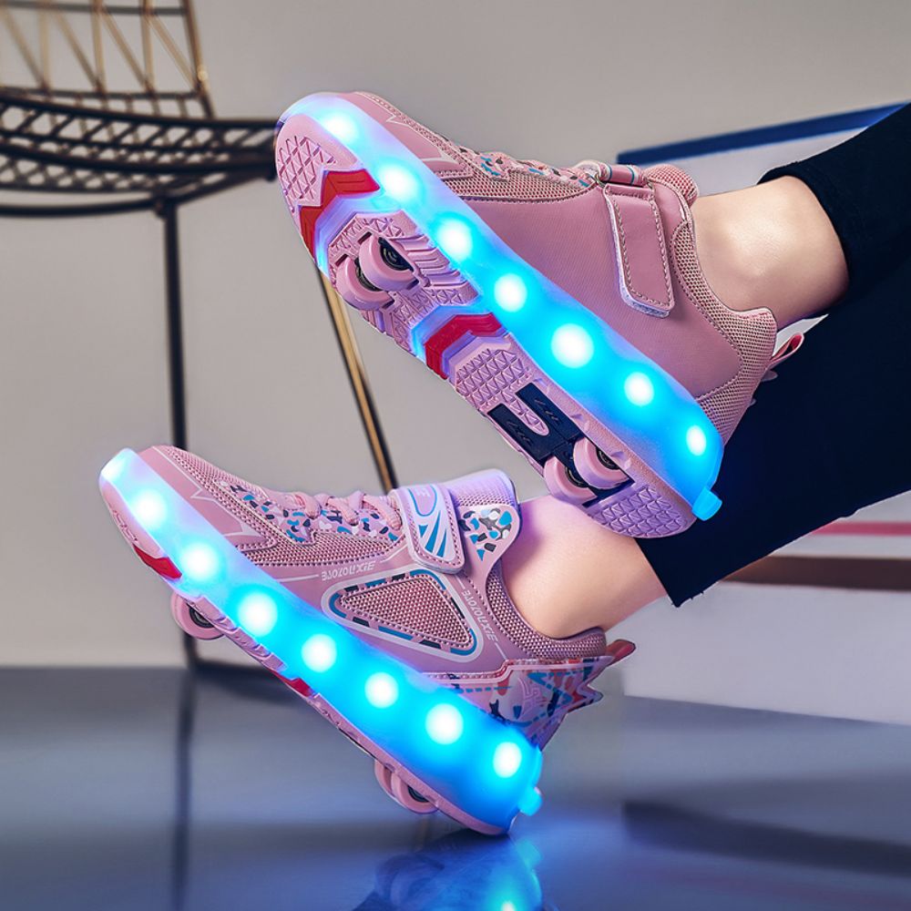 Genieße den Fahrspaß ，Modische Kinder-Rollschuhe
