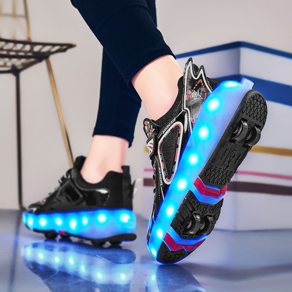 Genieße den Fahrspaß ，Modische Kinder-Rollschuhe