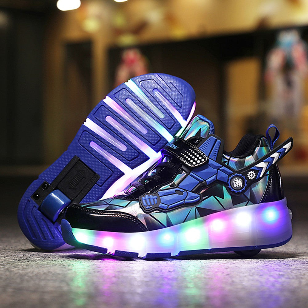 Kinder Skateschuhe - LED Leuchten