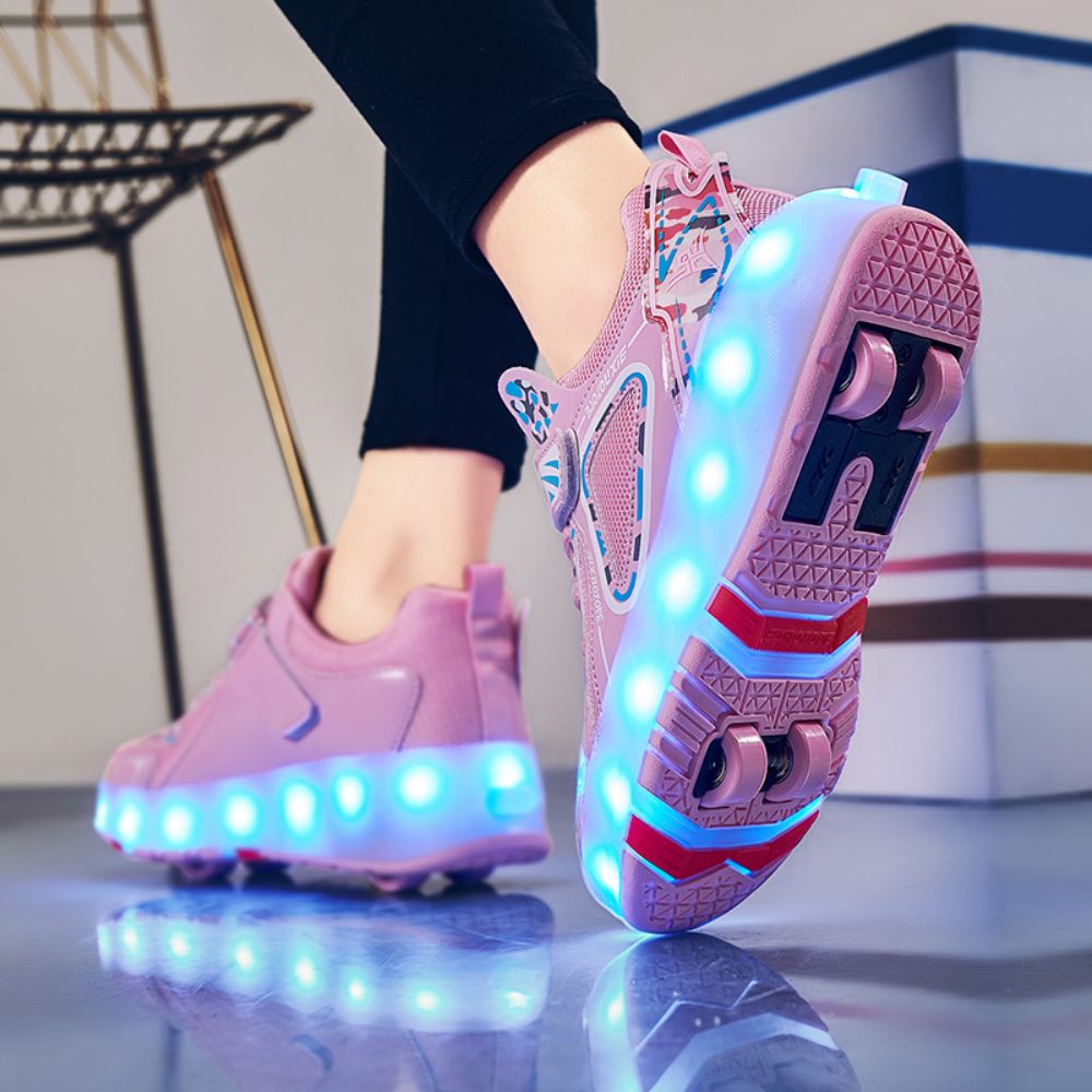 Genieße den Fahrspaß ，Modische Kinder-Rollschuhe